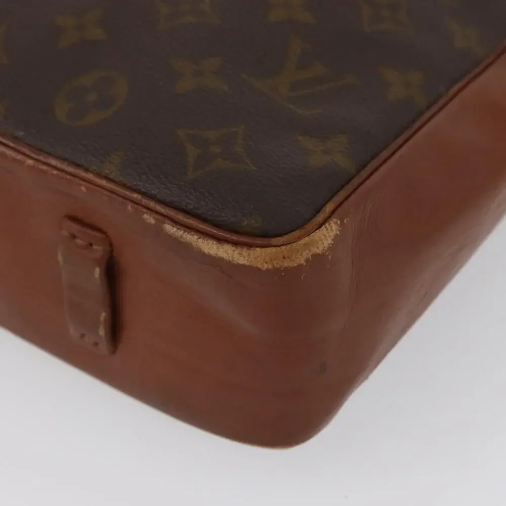 Louis Vuitton Monogram Sac Bandouliere Shoulder Bag Brown